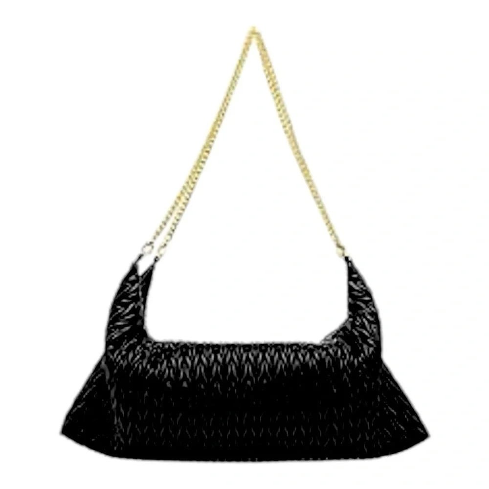 NWT-WOMENS BLACK DUMPLING BAG